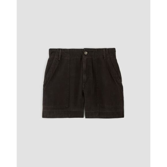 Everlane The Utility Short in Buttersoft Black 4 - Picture 3 of 7